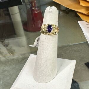 421883 - 14k YG Purple Tourmaline